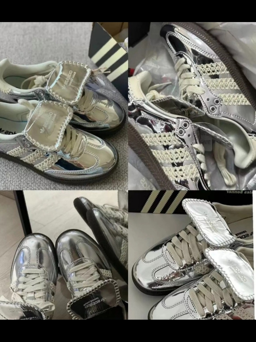 Wales Bonner Adidas Samba - Picture 3 of 7